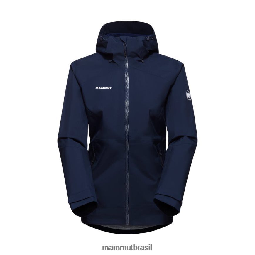 transmitir tour hs jaqueta com capuz mulheres TZF08F745 Mammut roupas marinho