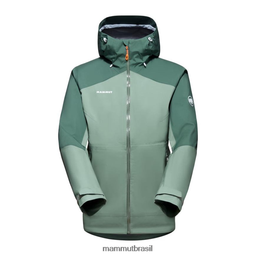 transmitir tour hs jaqueta com capuz mulheres TZF08F746 Mammut roupas jade-jade escuro