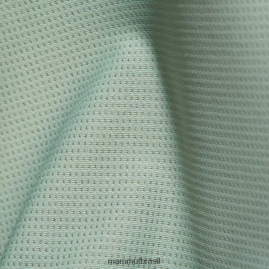 aenergy fl manga longa com meio zíper mulheres TZF08F847 Mammut roupas jade-jade escuro