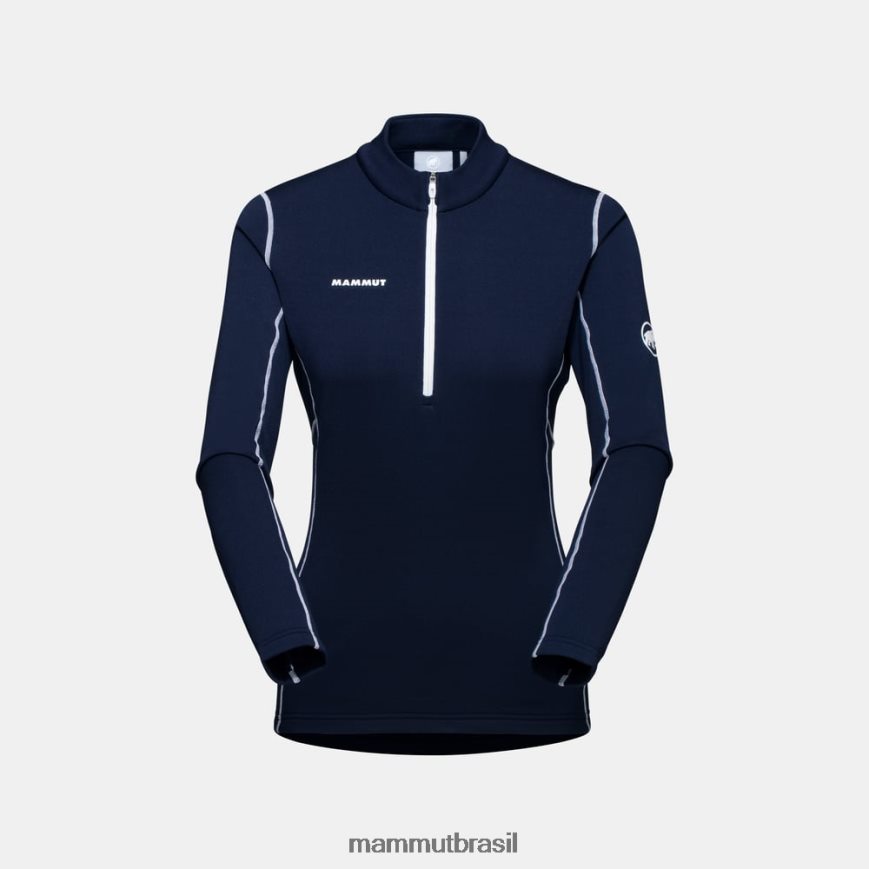 aenergy ml meio zip pull mulheres TZF08F1055 Mammut roupas noite