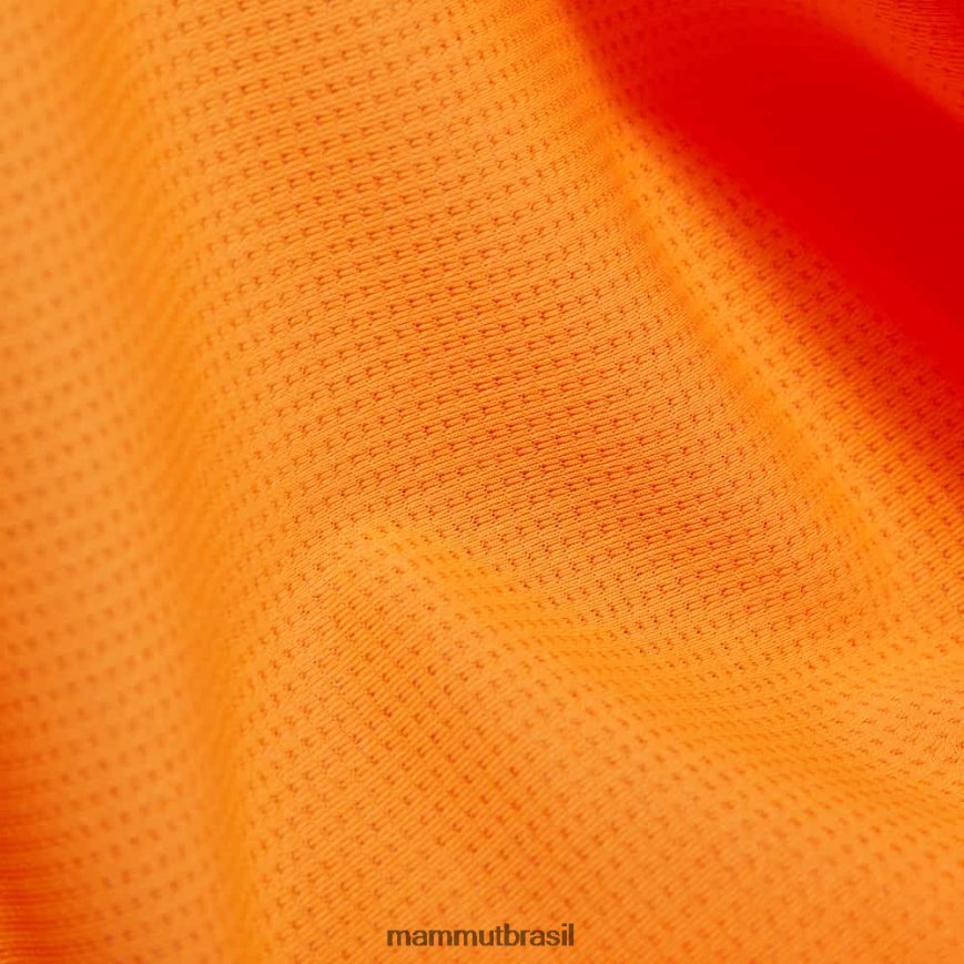 aenergy top fl cap manga mulheres TZF08F1104 Mammut roupas tangerina