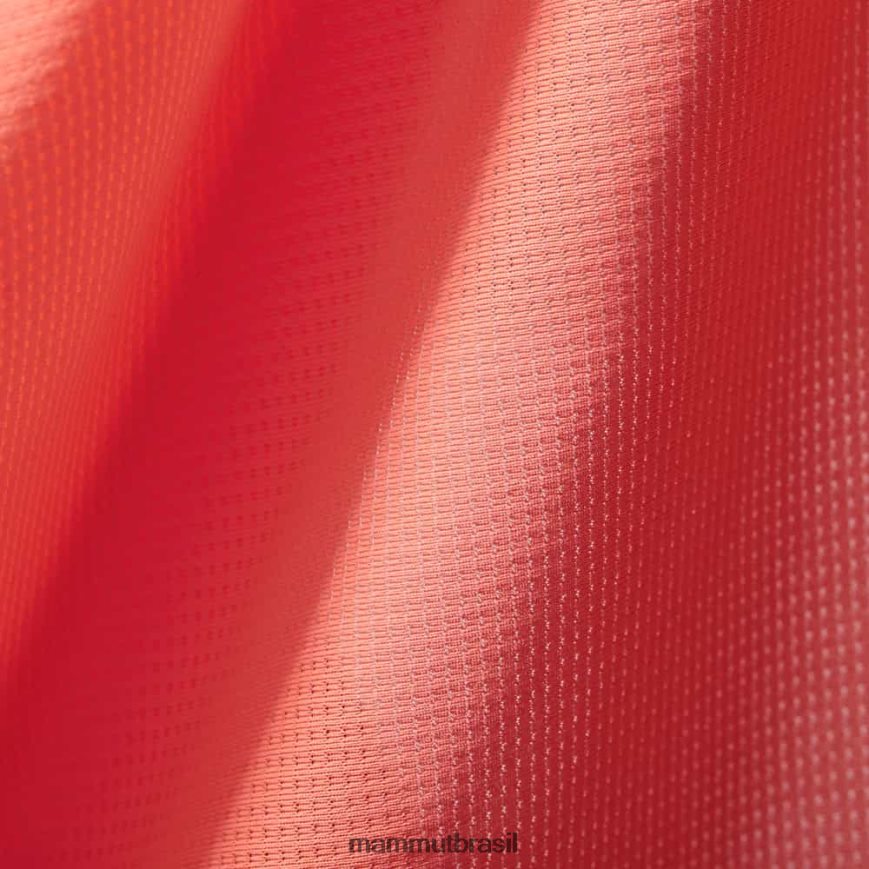 aenergy top fl cap manga mulheres TZF08F1105 Mammut roupas salmão