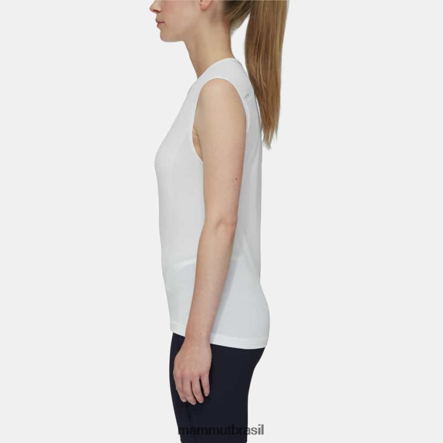 aenergy top fl cap manga mulheres TZF08F256 Mammut roupas branco