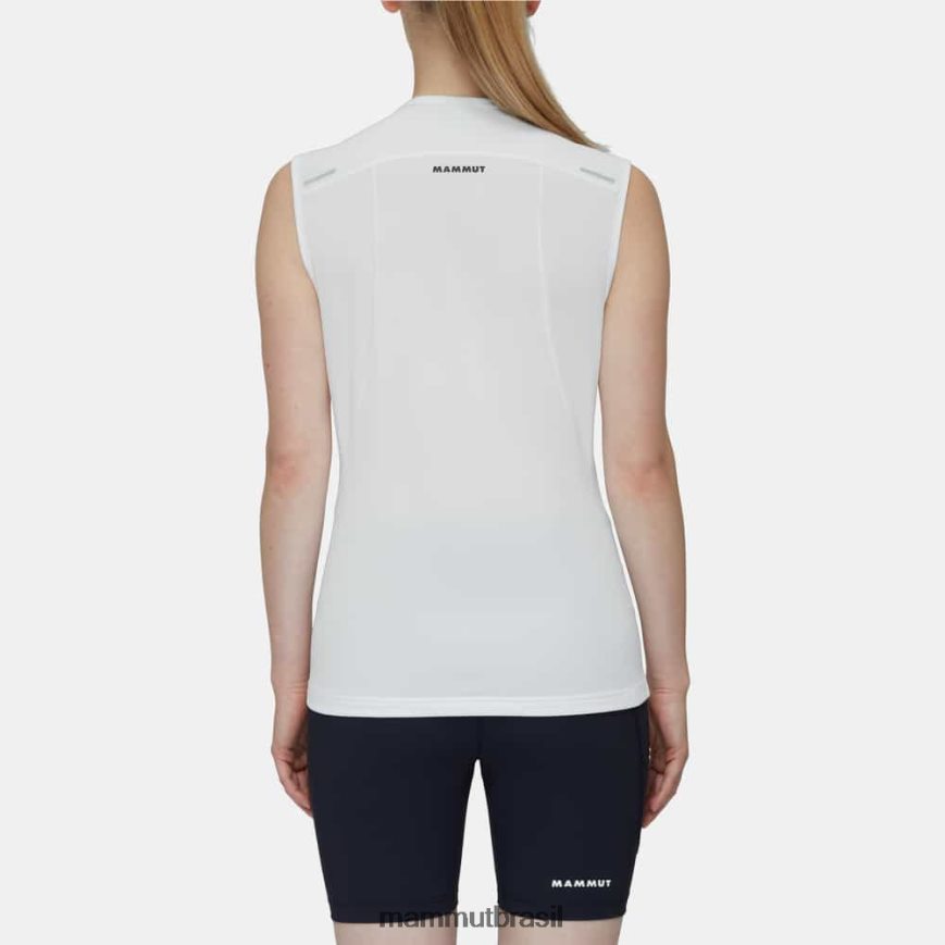 aenergy top fl cap manga mulheres TZF08F256 Mammut roupas branco