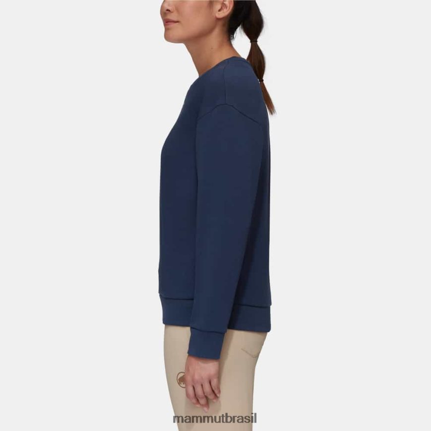 gola redonda core ml todos os dias mulheres TZF08F1083 Mammut roupas marinho