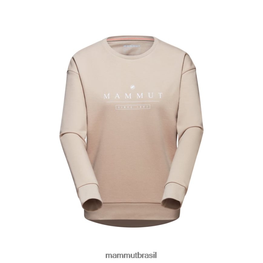 logotipo da gola careca core ml mulheres TZF08F1035 Mammut roupas savana