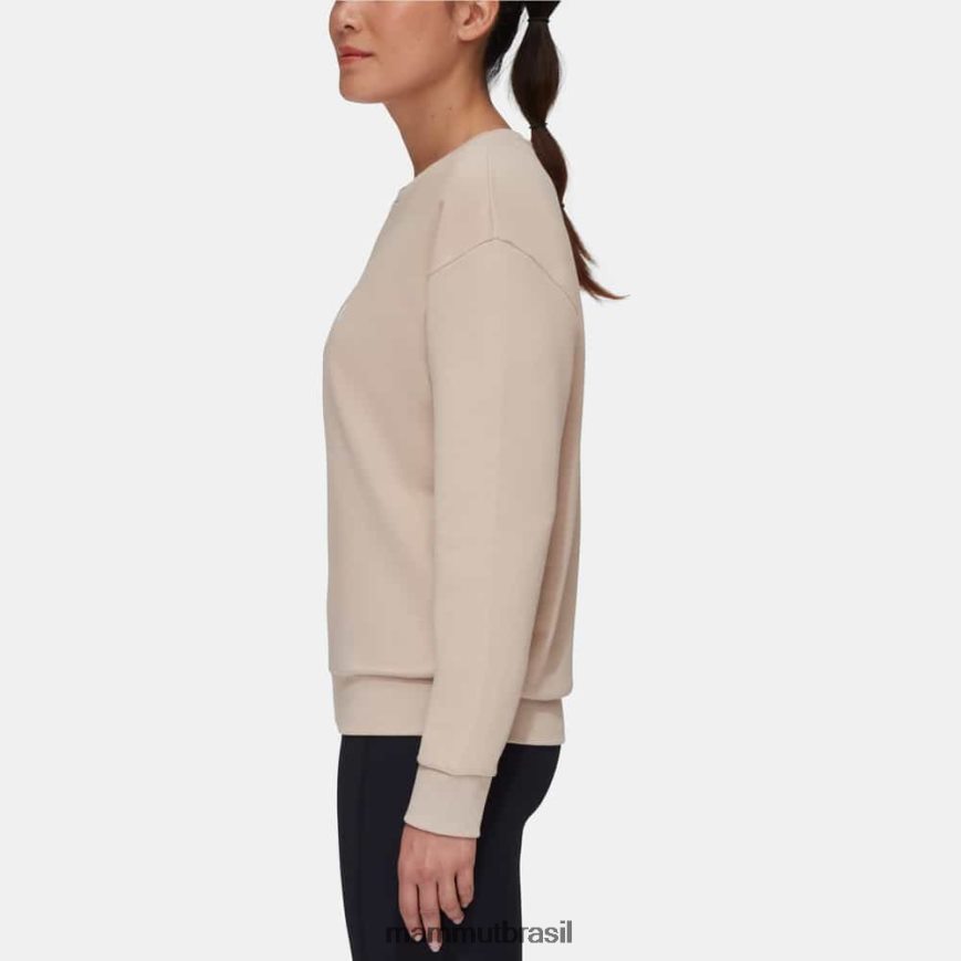 logotipo da gola careca core ml mulheres TZF08F1035 Mammut roupas savana