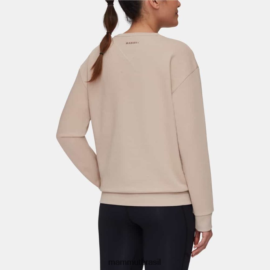 logotipo da gola careca core ml mulheres TZF08F1035 Mammut roupas savana