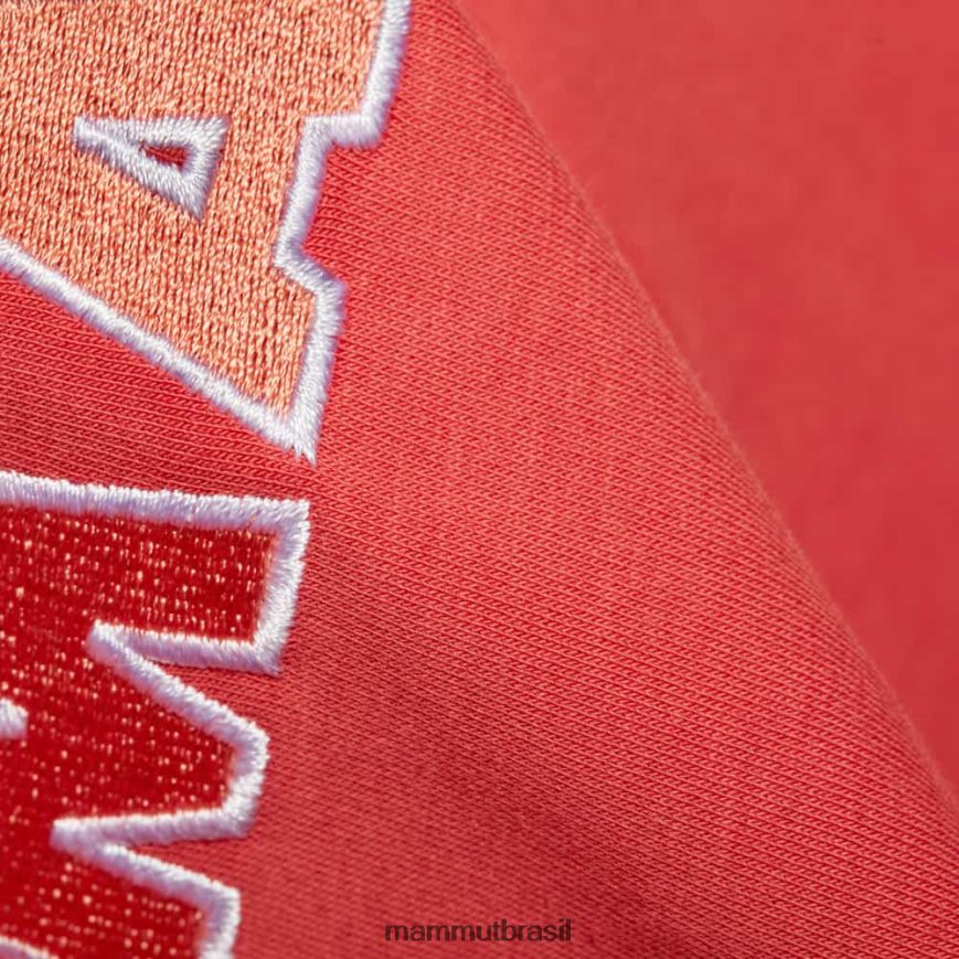 ml logotipo com capuz mulheres TZF08F261 Mammut roupas terracota