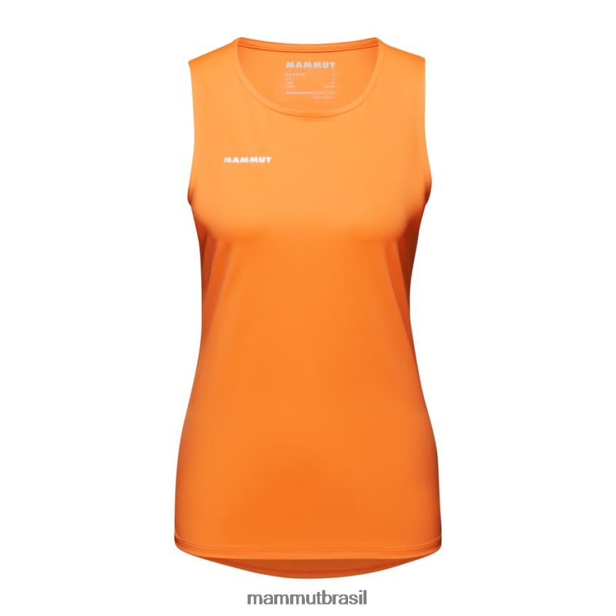 regata selun fl mulheres TZF08F109 Mammut roupas tangerina