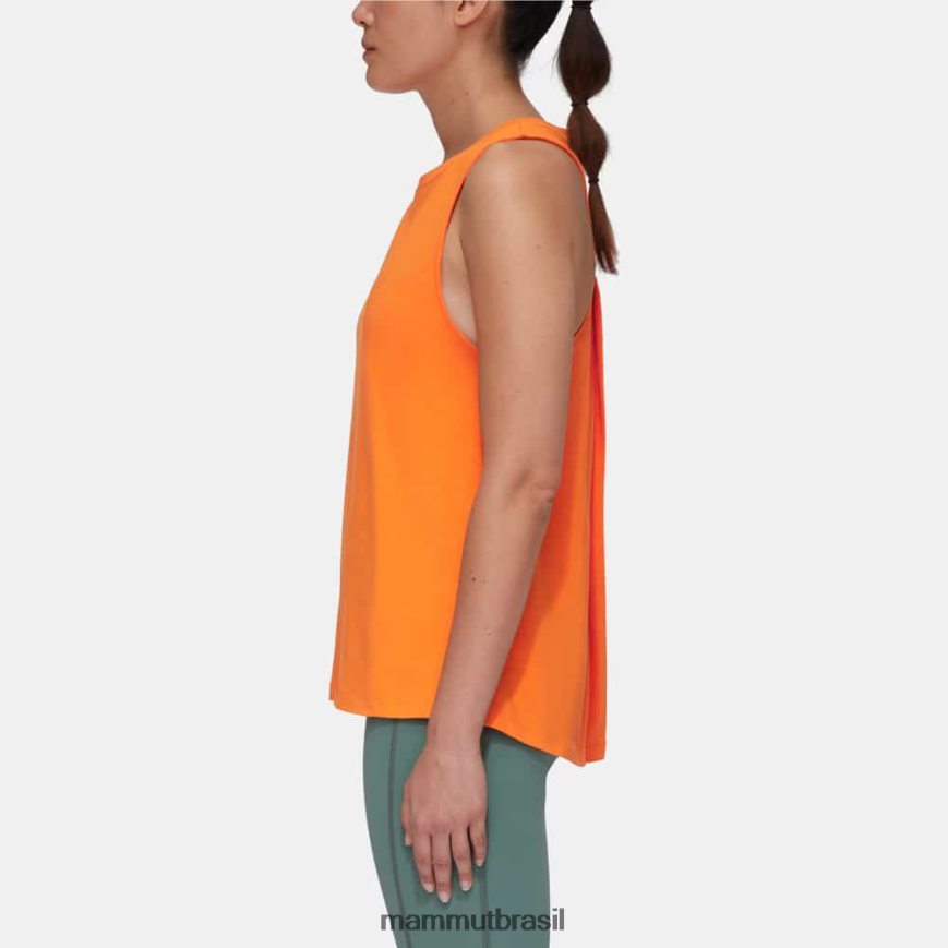 remendo de regata massone mulheres TZF08F154 Mammut roupas tangerina escura