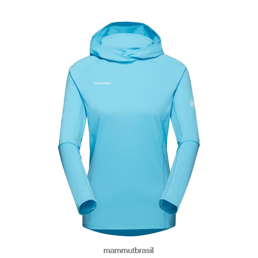 selun fl sun com capuz mulheres TZF08F644 Mammut roupas azul legal