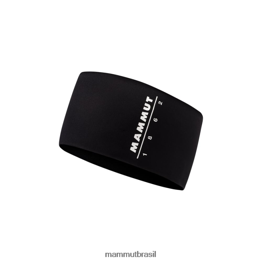 bandana de energia unissex TZF08F1175 Mammut acessórios preto