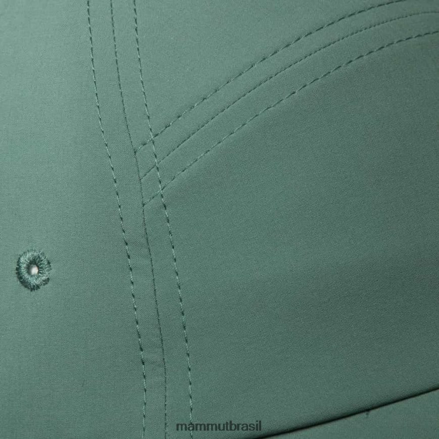 boné de pico do sol unissex TZF08F1137 Mammut acessórios jade escuro