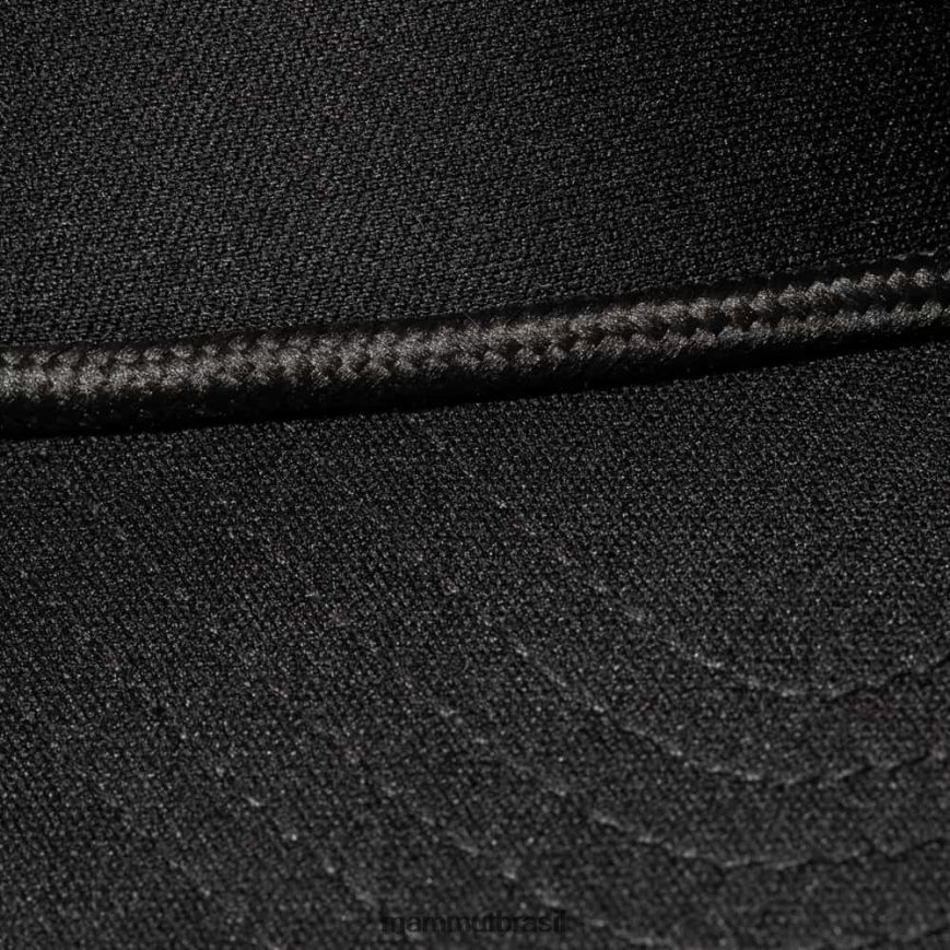 logotipo da tampa do penhasco unissex TZF08F1159 Mammut acessórios preto