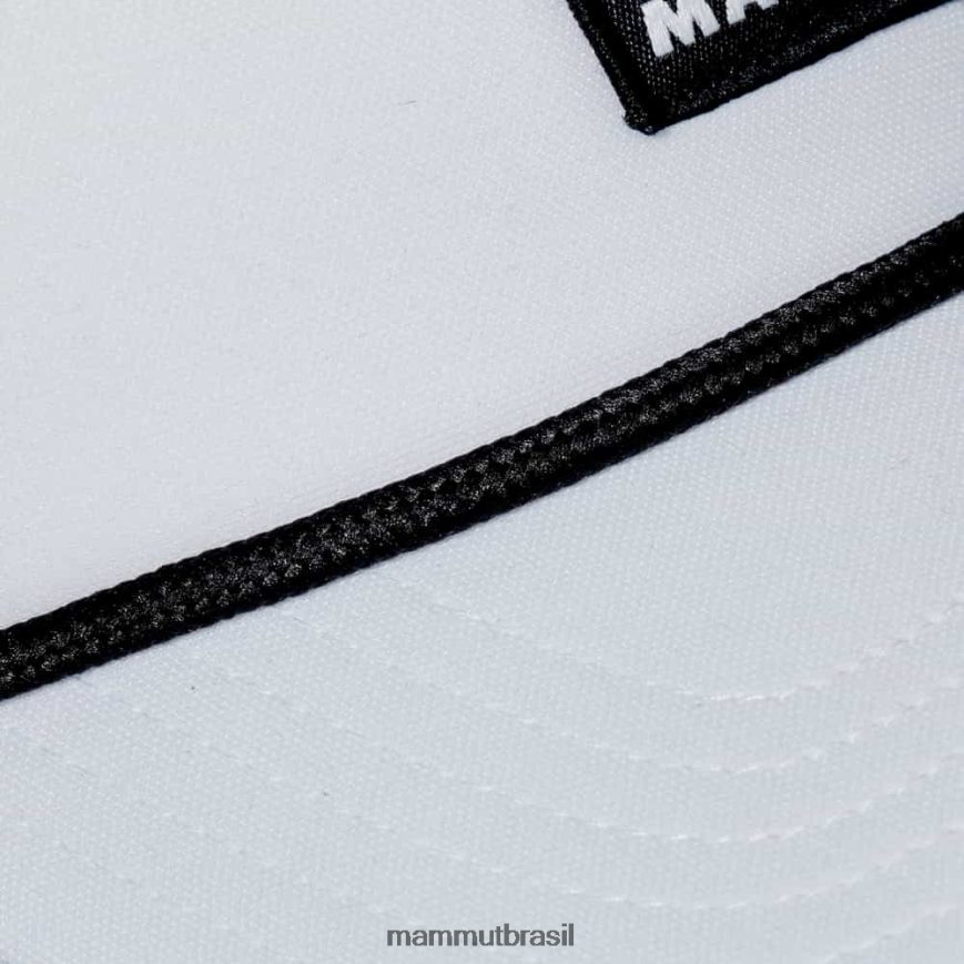 logotipo da tampa do penhasco unissex TZF08F288 Mammut acessórios Preto branco