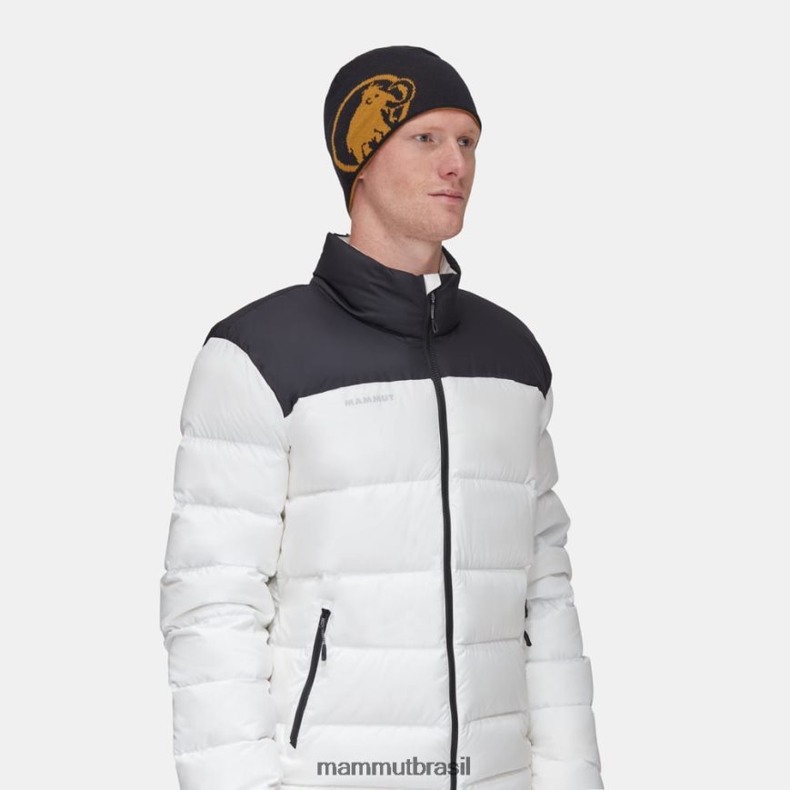 gorro com logotipo unissex TZF08F299 Mammut acessórios chita-preta