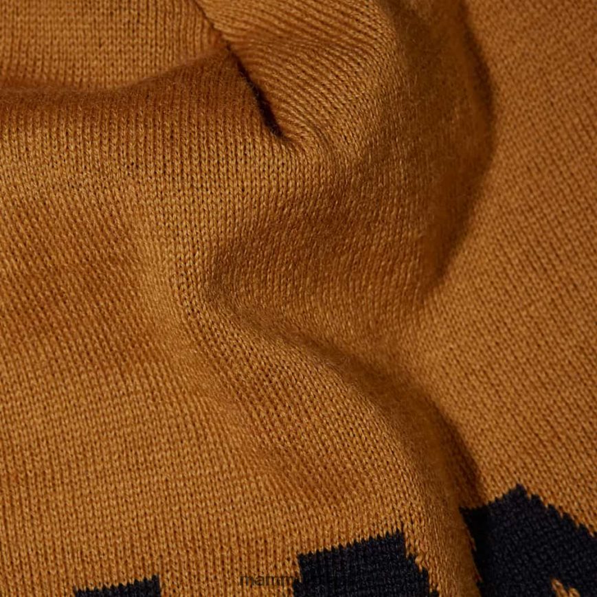 gorro com logotipo unissex TZF08F299 Mammut acessórios chita-preta