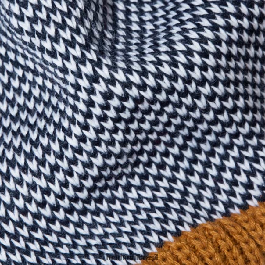 gorro de neve unissex TZF08F294 Mammut acessórios chita marinha