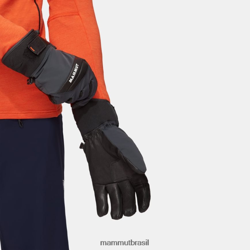 luva profissional nordwand unissex TZF08F280 Mammut acessórios preto