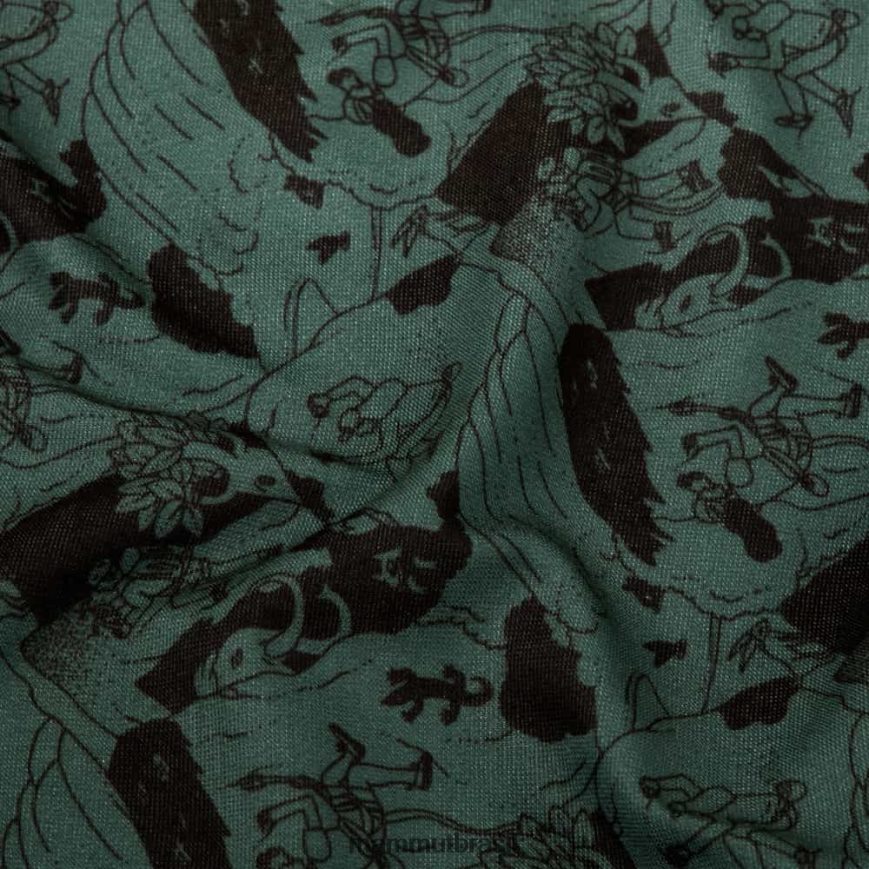 cena de escalada de polaina de pescoço unissex TZF08F1190 Mammut acessórios jade-preto escuro