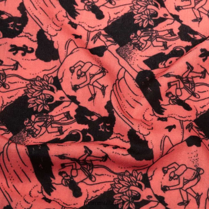 cena de escalada de polaina de pescoço unissex TZF08F303 Mammut acessórios salmão preto