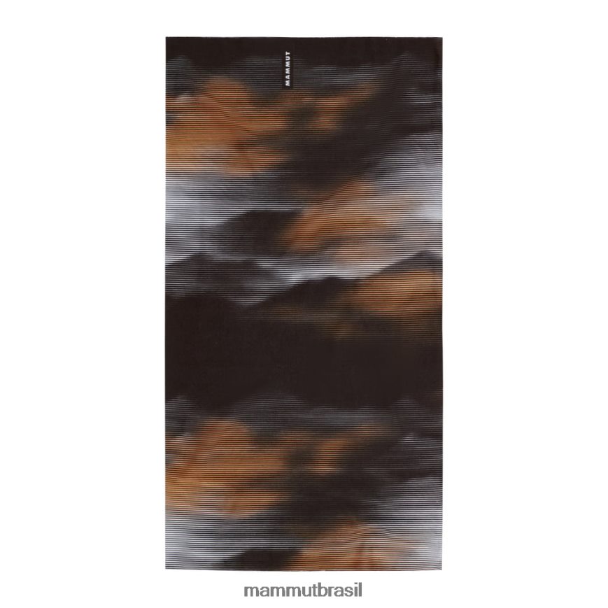 fader de luz de polaina de pescoço unissex TZF08F276 Mammut acessórios tangerina preta