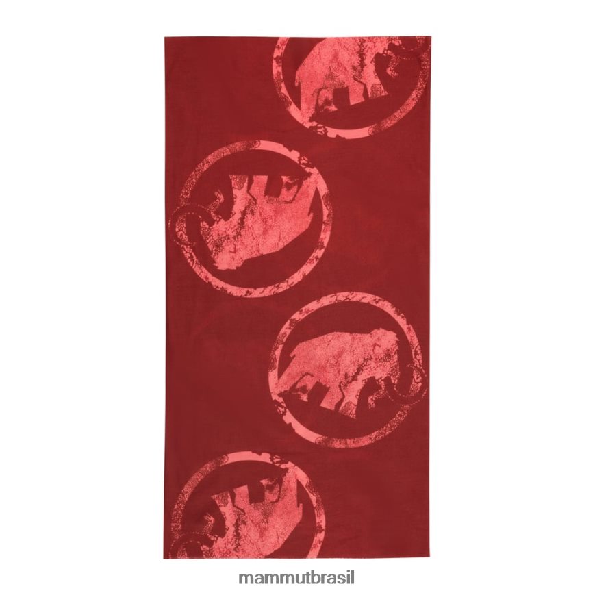 polaina de pescoço unissex TZF08F1181 Mammut acessórios terracota-salmão
