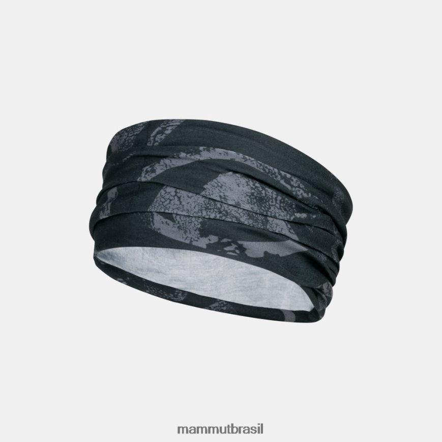 polaina de pescoço unissex TZF08F298 Mammut acessórios fantasma negro