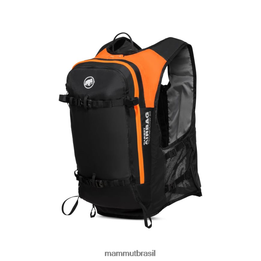 colete livre 15 airbag removível 3.0 (m-xl) unissex TZF08F419 Mammut equipamento preto