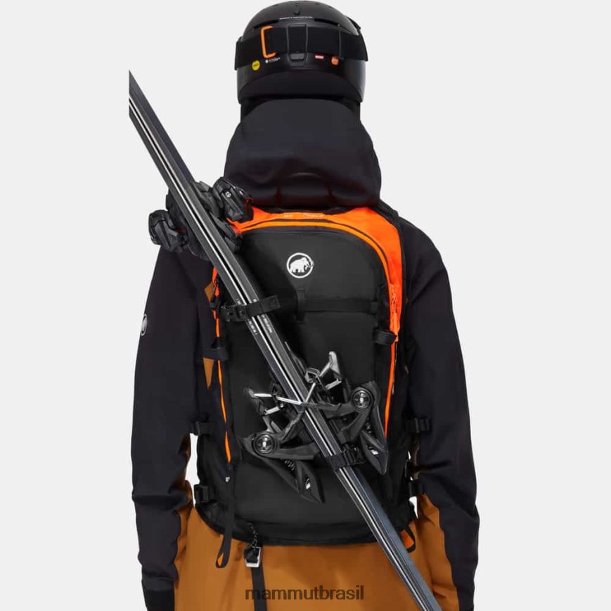 colete livre 15 airbag removível 3.0 (m-xl) unissex TZF08F419 Mammut equipamento preto