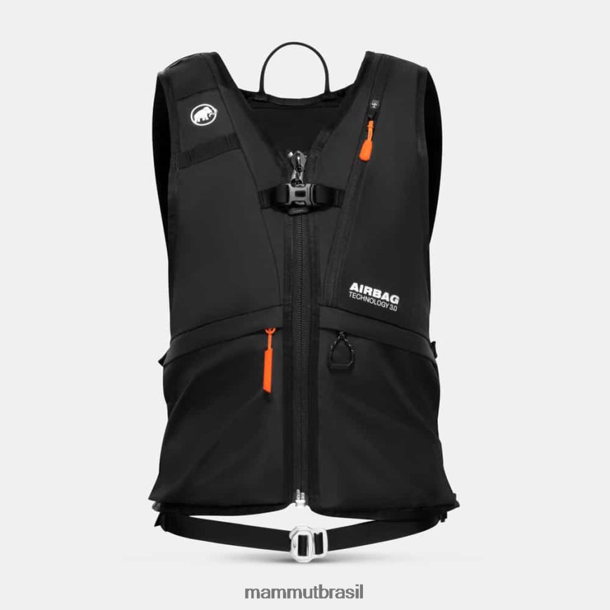 colete livre 15 airbag removível 3.0 (xs-m) unissex TZF08F418 Mammut equipamento preto