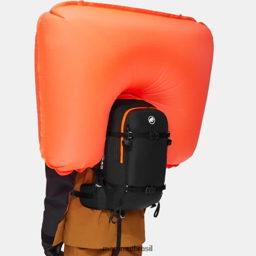 livre 28 airbag removível 3.0 unissex TZF08F422 Mammut equipamento preto