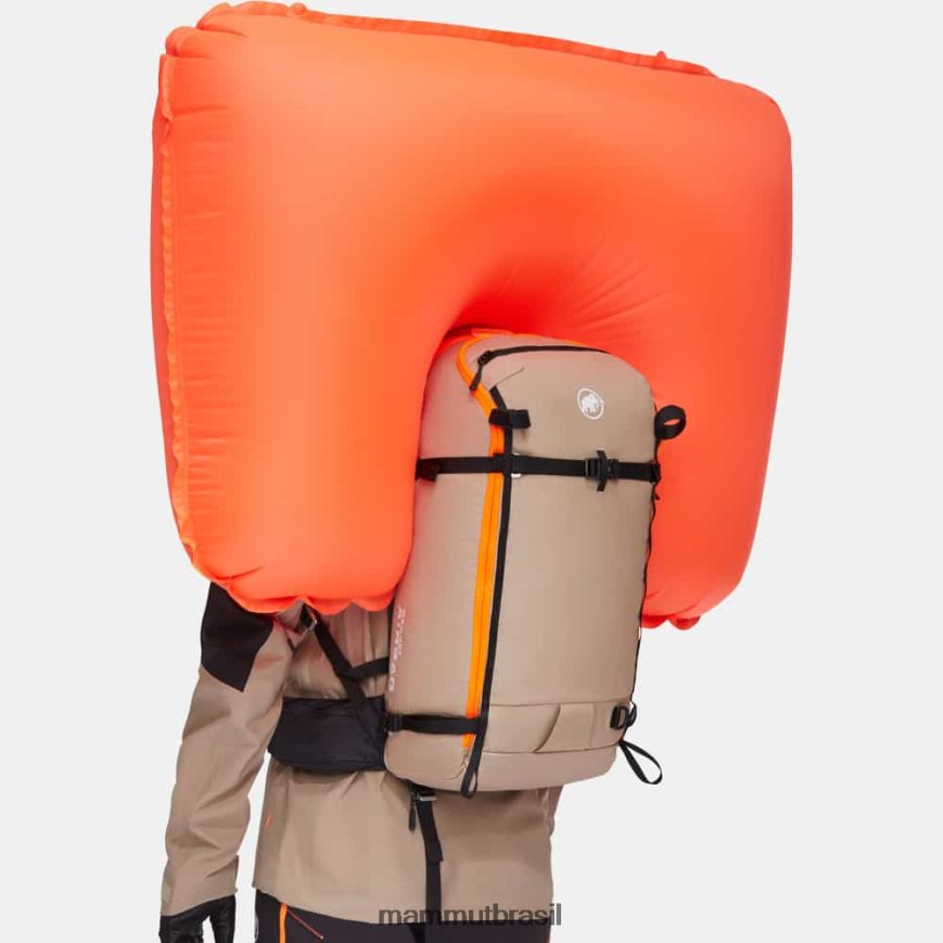 tour 30 airbag removível 3.0 unissex TZF08F1338 Mammut equipamento safári preto