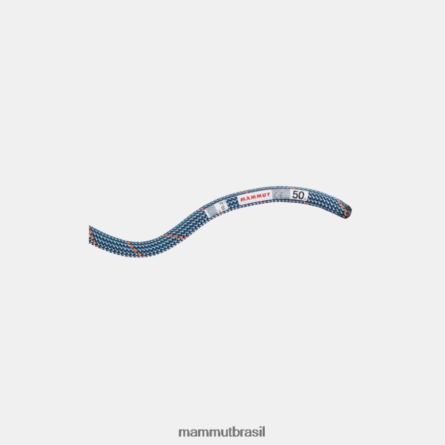 10.2 corda clássica crag unissex TZF08F494 Mammut equipamento branco marinho