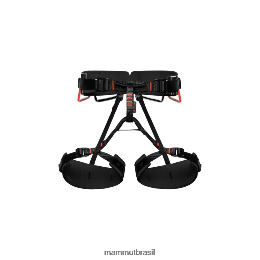 4 arneses deslizantes unissex TZF08F1368 Mammut equipamento preto