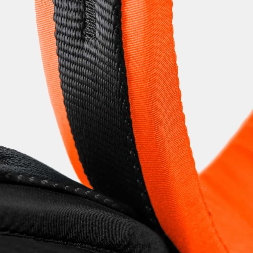 4 arneses deslizantes unissex TZF08F1369 Mammut equipamento laranja-preto vibrante