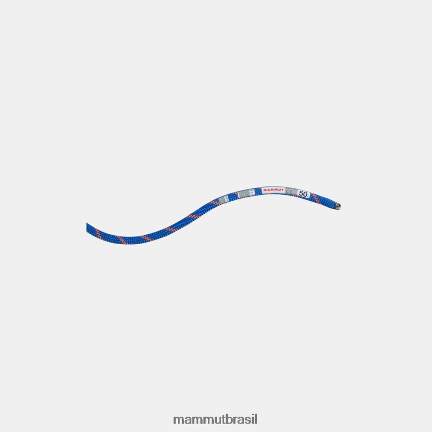 7.5 alpine sender corda seca unissex TZF08F1453 Mammut equipamento azul-laranja de segurança