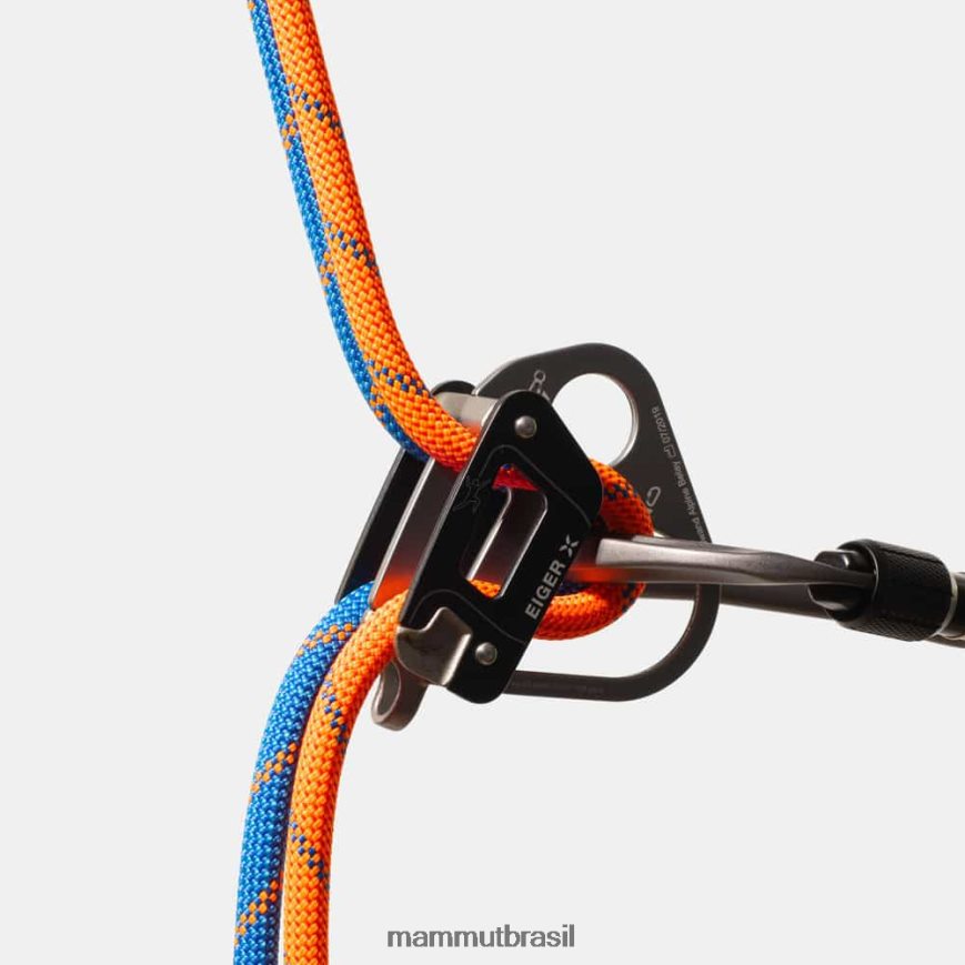 7.5 alpine sender corda seca unissex TZF08F1453 Mammut equipamento azul-laranja de segurança