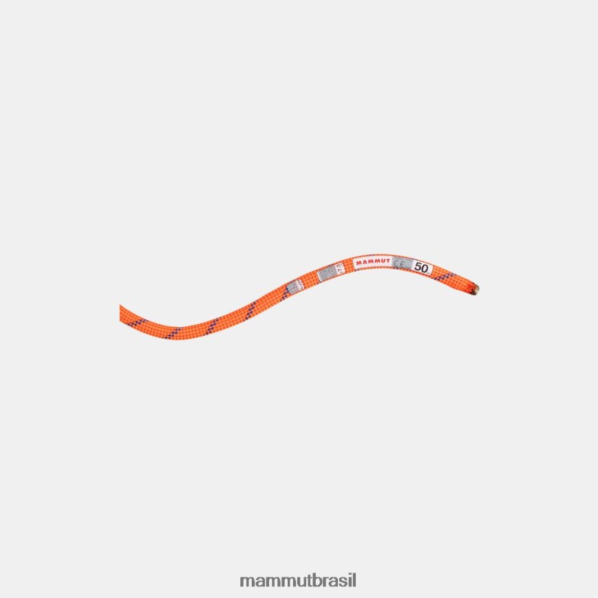 7.5 alpine sender corda seca unissex TZF08F563 Mammut equipamento azul-fogo