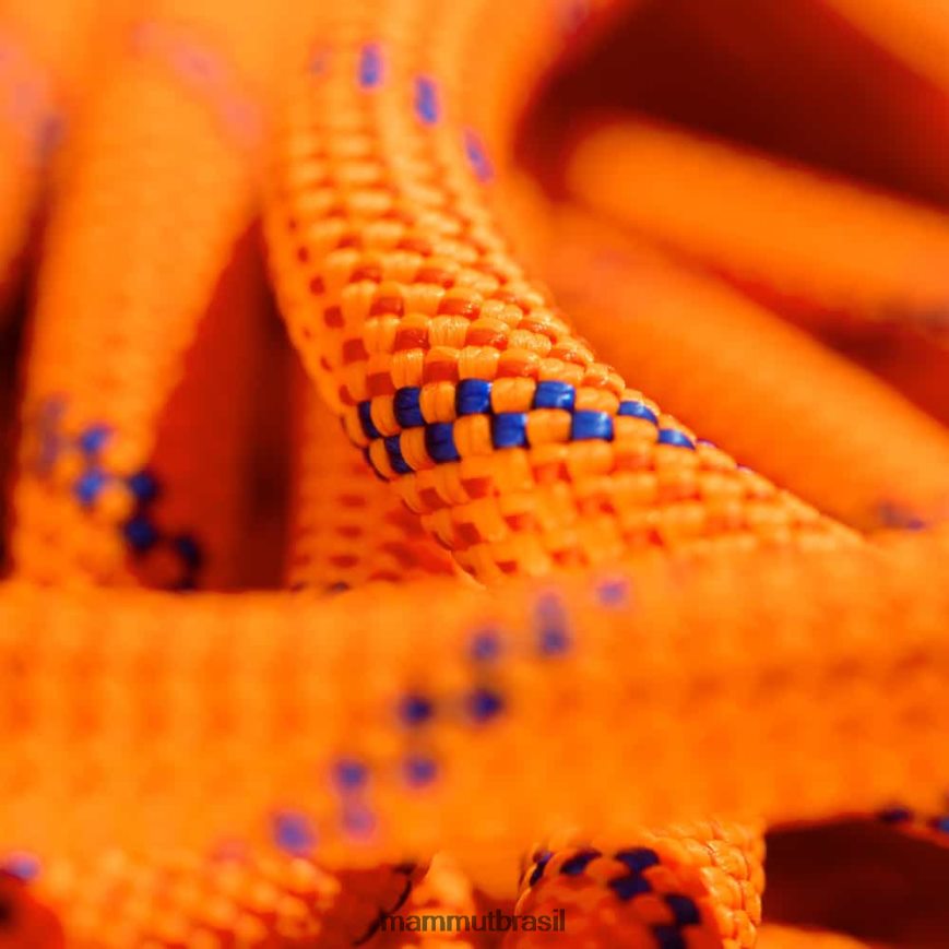 7.5 alpine sender corda seca unissex TZF08F563 Mammut equipamento azul-fogo