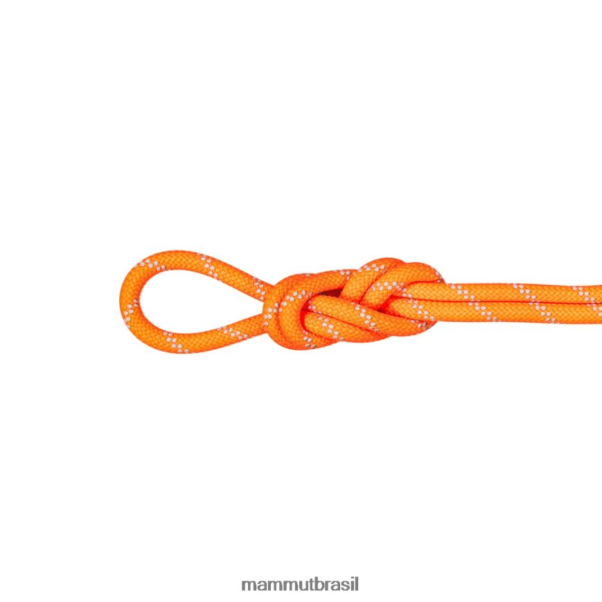 9.5 corda seca alpina unissex TZF08F496 Mammut equipamento laranja-zen de segurança