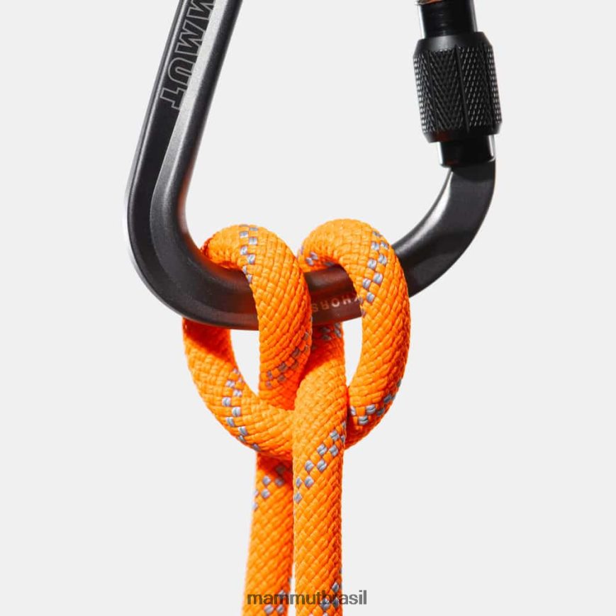 9.5 corda seca alpina unissex TZF08F496 Mammut equipamento laranja-zen de segurança