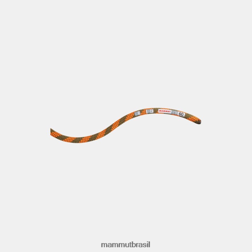 9,5 corda seca unissex TZF08F1403 Mammut equipamento Duodess seco, laranja boa-segurança