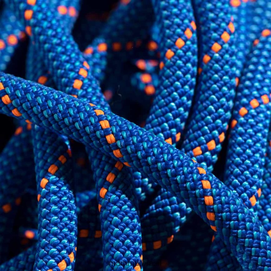 9,5 corda seca unissex TZF08F498 Mammut equipamento oceano azul