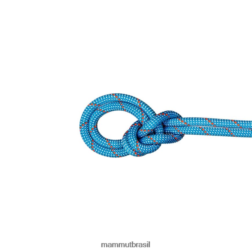 9.8 corda clássica crag unissex TZF08F1412 Mammut equipamento gelo branco menta