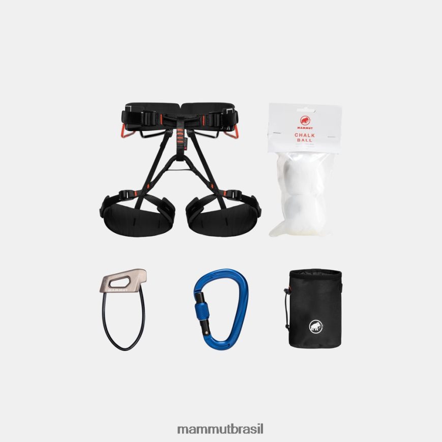 Pacote de escalada de 4 slides unissex TZF08F440 Mammut equipamento neutro
