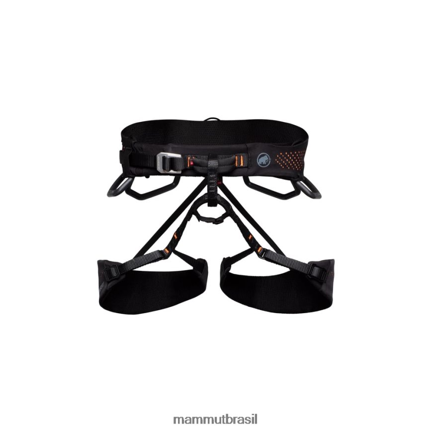 arnês de ajuste rápido de conforto unissex TZF08F501 Mammut equipamento preto-laranja de segurança