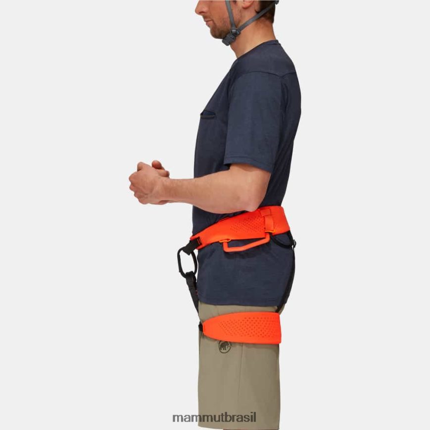 arnês do remetente unissex TZF08F503 Mammut equipamento laranja de segurança