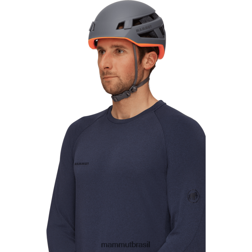 capacete remetente de penhasco unissex TZF08F1408 Mammut equipamento titânio